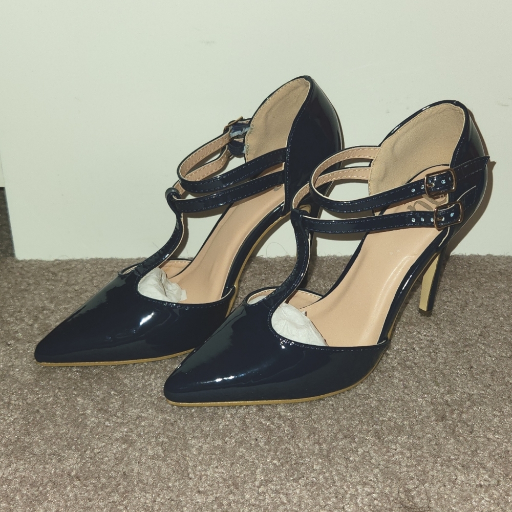 Journey Collection T Strap dress shoes